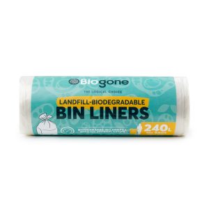 Biogone 240L Bin Liner – Landfill Biodegradable