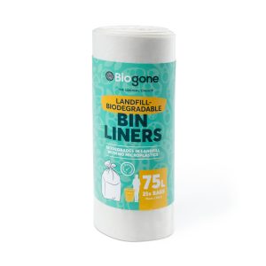 Biogone 75L Bin Liner – Landfill Biodegradable