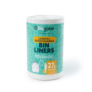 Biogone 27L Bin Liner – Landfill Biodegradable