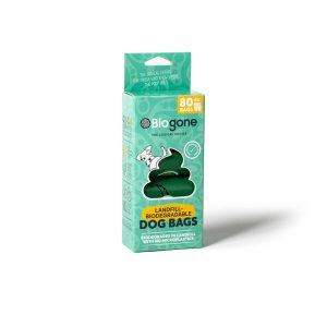 Biogone Dog Waste Mini Rolls, 4 Pack – Landfill Biodegradable